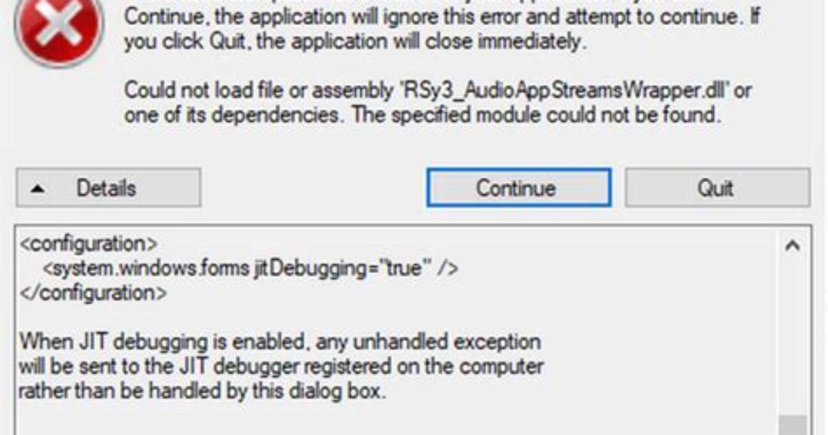 Could Not Load Ucrtbase. Dll?