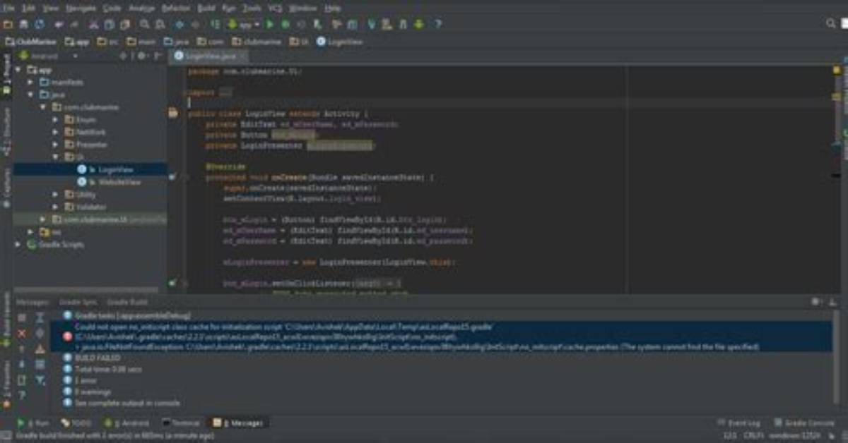 Could Not Open Initscript Class Cache for Initialization Script
