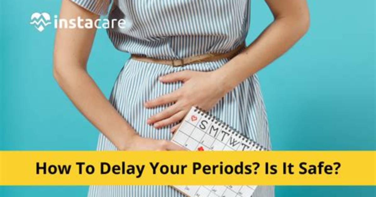 Could Working out Delay Your Period?