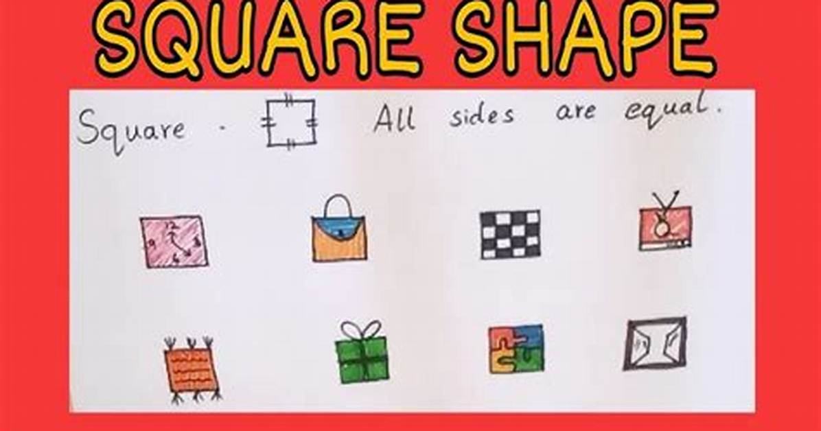 Could You Draw a Square That Is Not a Rhombus?