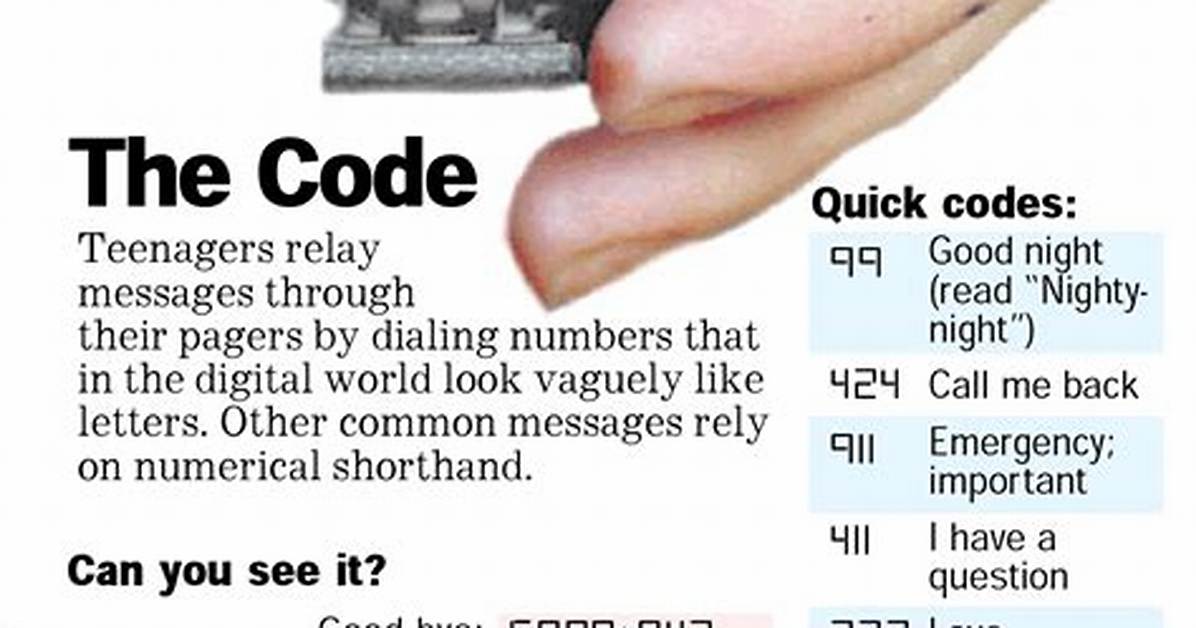 Could You Text on a Pager?