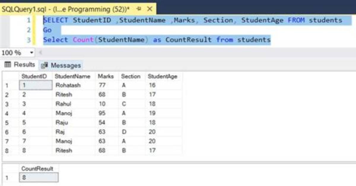 Count(*) vs Count(1) - Sql Server