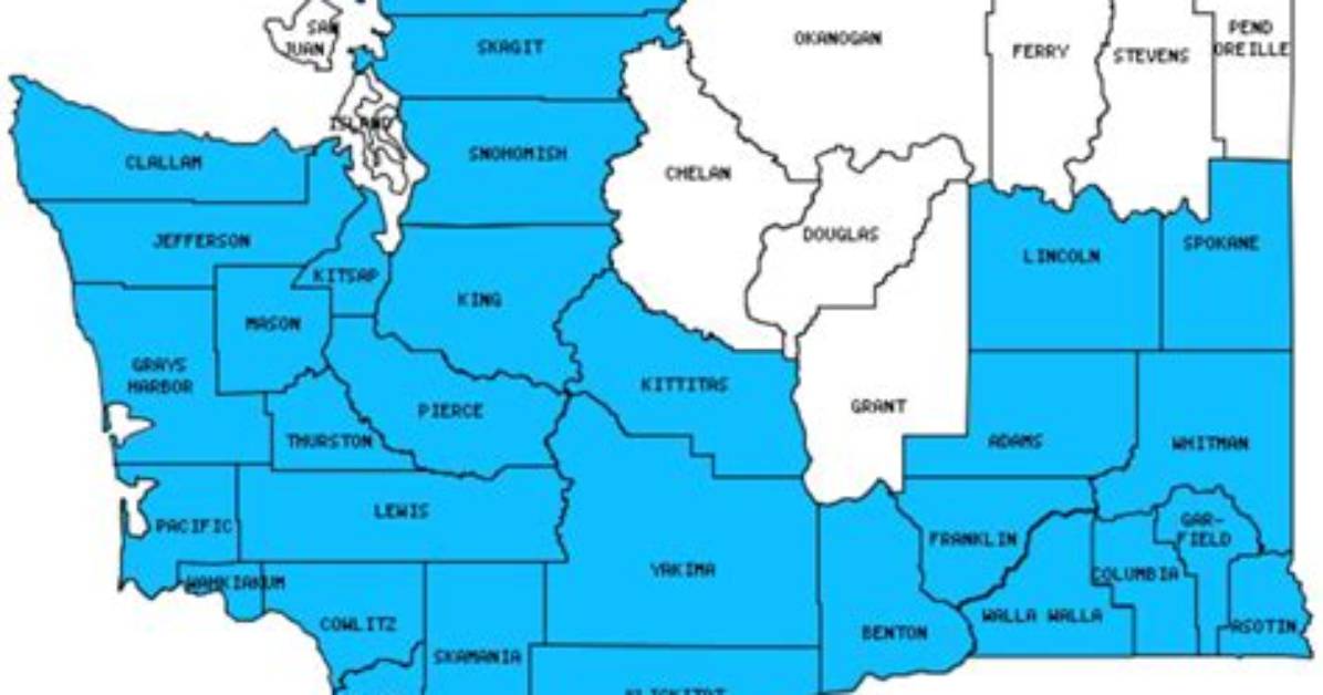 Counties of Washington State Quiz