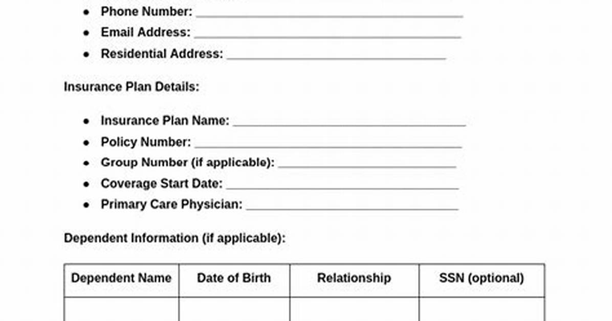 Coverage Forms - How to Discuss