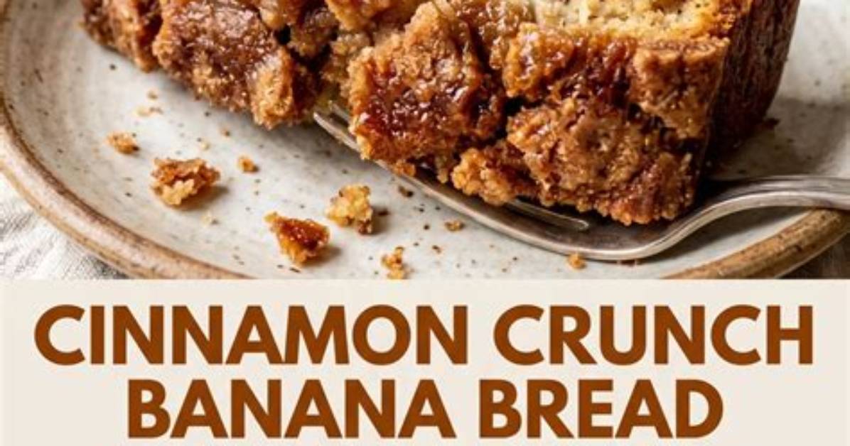 Crackly Banana Bread