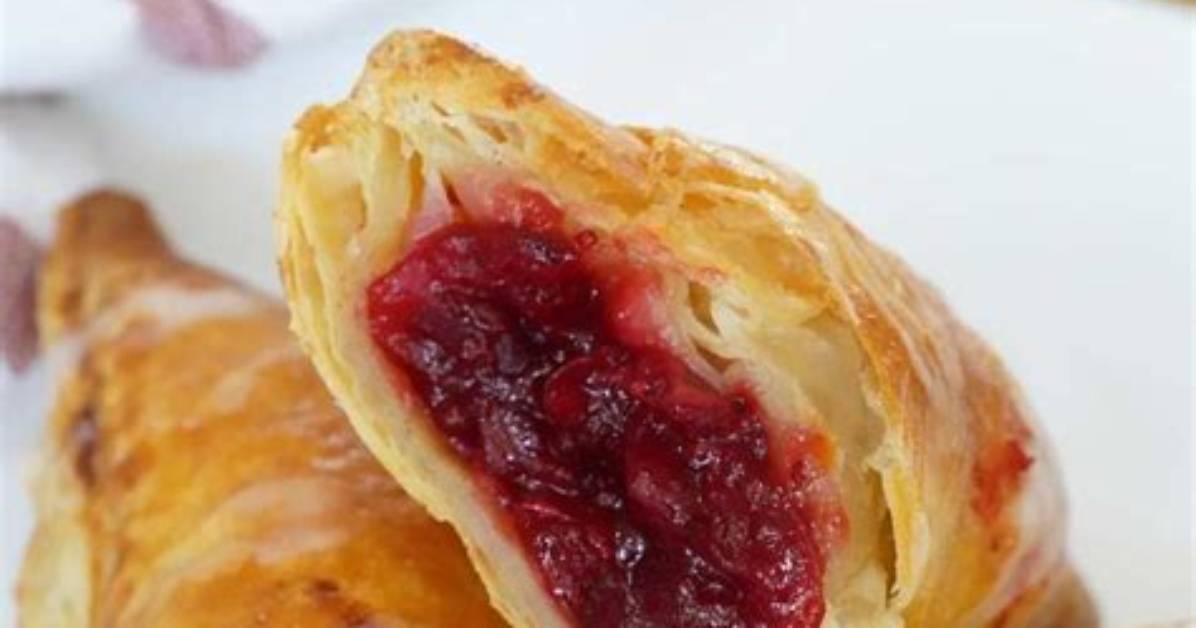 Cranberry Turnovers Recipe