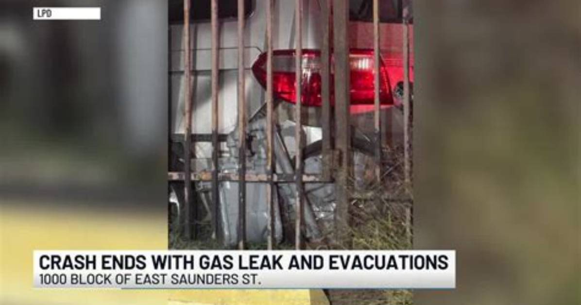Crash Causes Gas Leak in Upper Yoder Township