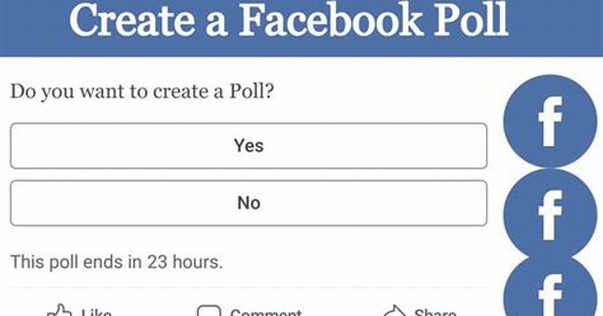 Create a Poll on Facebook