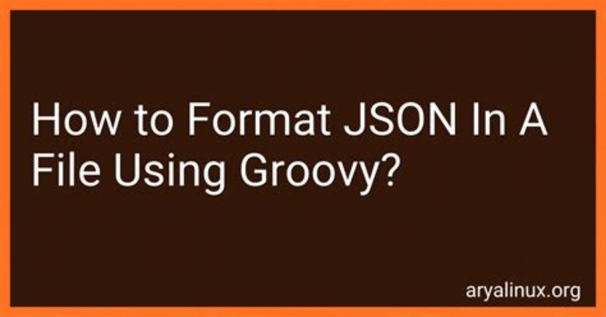 Create Json Strings from Groovy Variables in Jenkins Pipeline