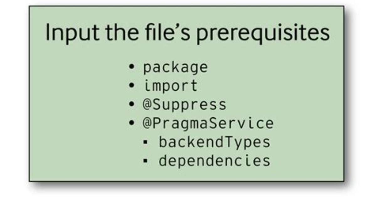 Creating a Custom Service in Java - Documentation for Bmc Helix Platform 20.08