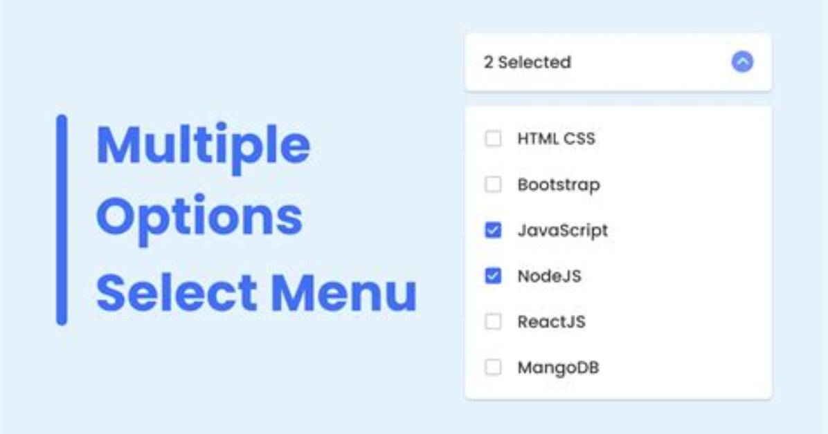Creating a Multiple Choice Option in Javascript