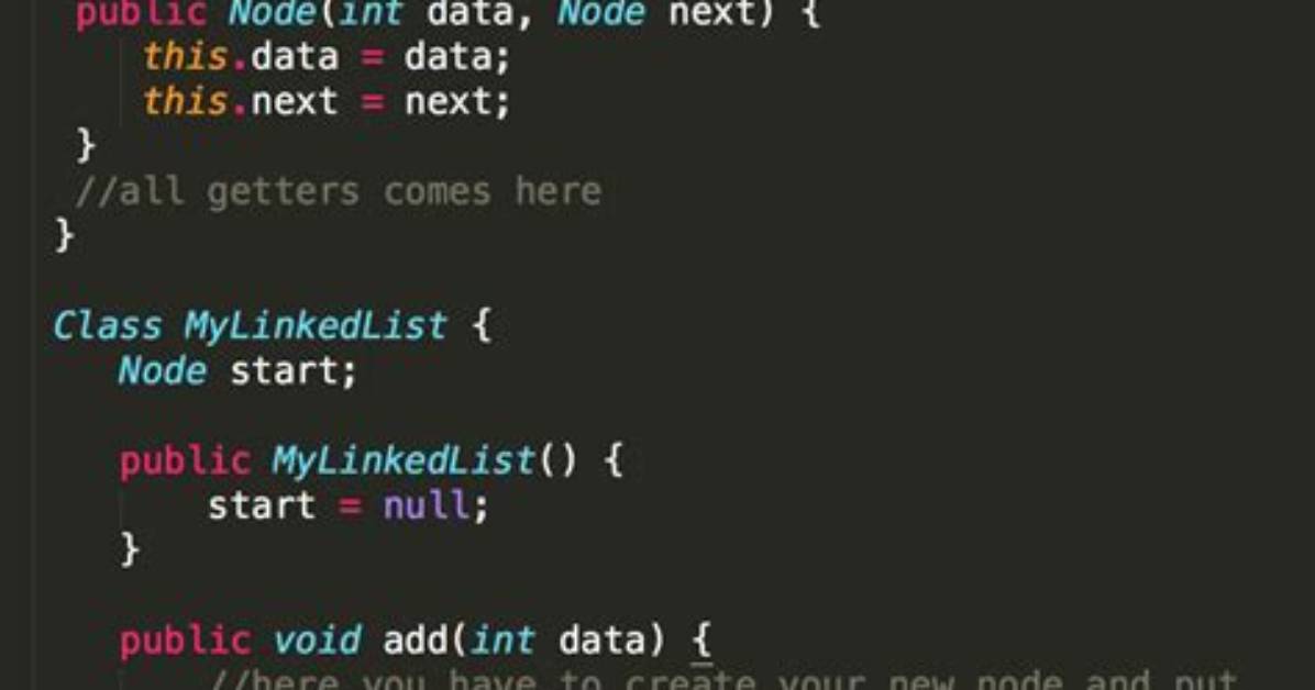 Creating a Node Class in Java