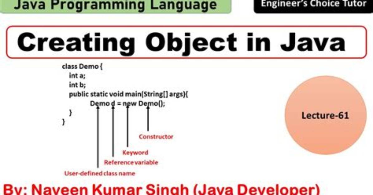 Creating Empty Object in Java? [Closed]