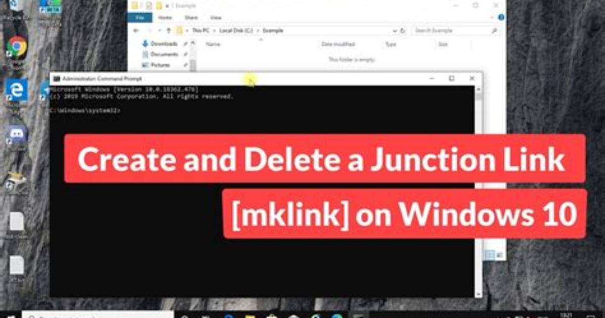 Creating Hard and Soft Links Using Powershell