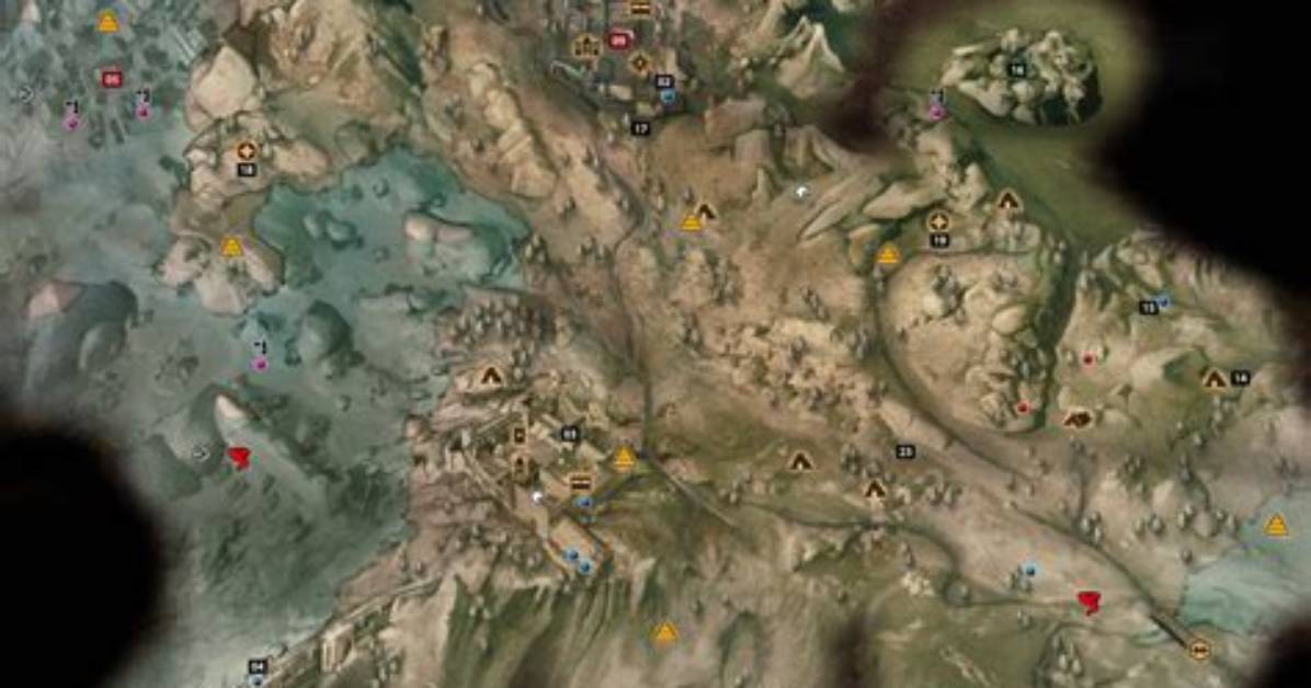 Crestwood Dragon Age: Inquisition Map