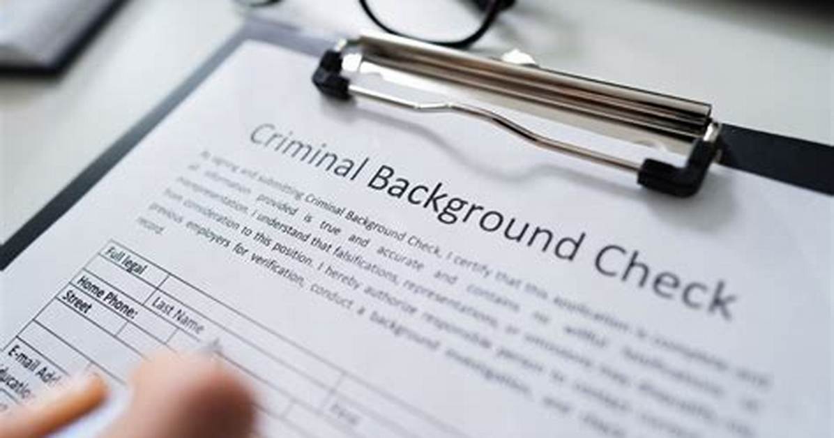 Criminal Background Checks for Students