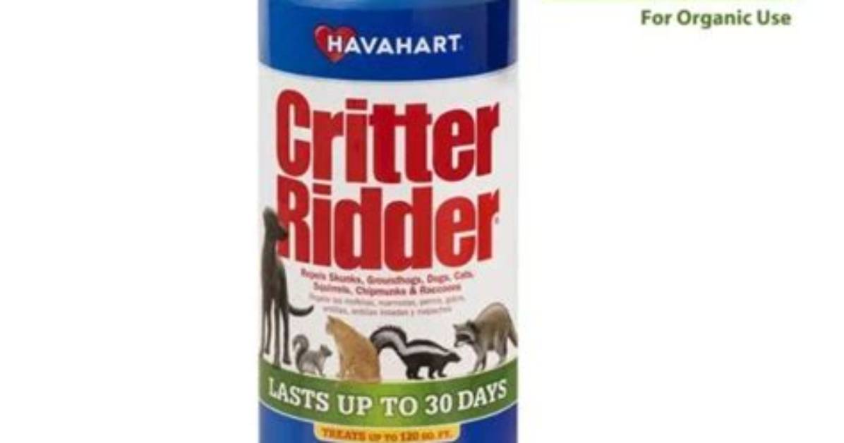 Critter Ridder Ingredients