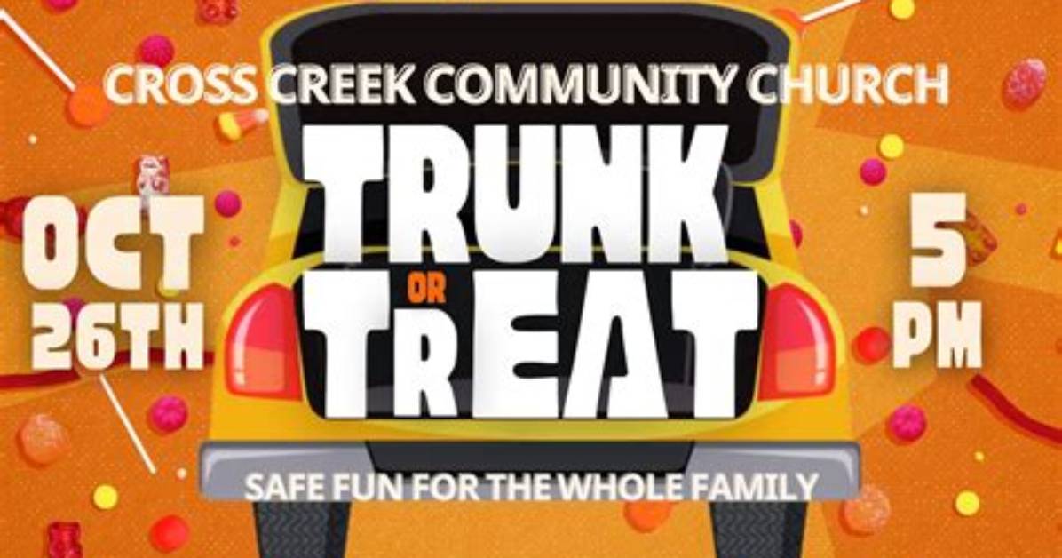 🎃 Cross Creek Community Church Trunk or Treat 2023