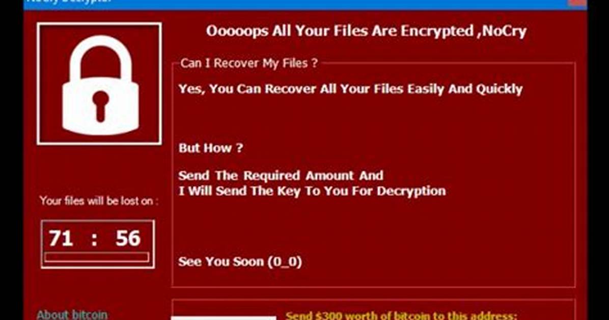 Cry Virus File — How to Remove Nocry Ransomware?