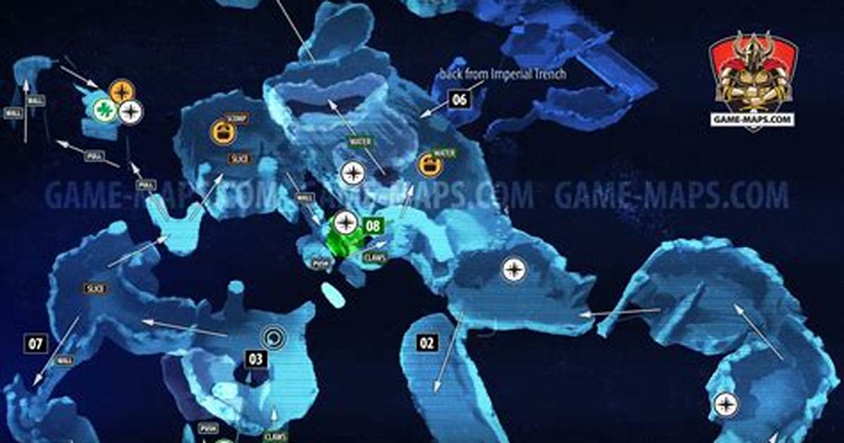 Crystal Caves Map, Ilum for Star Wars Jedi Fallen Order