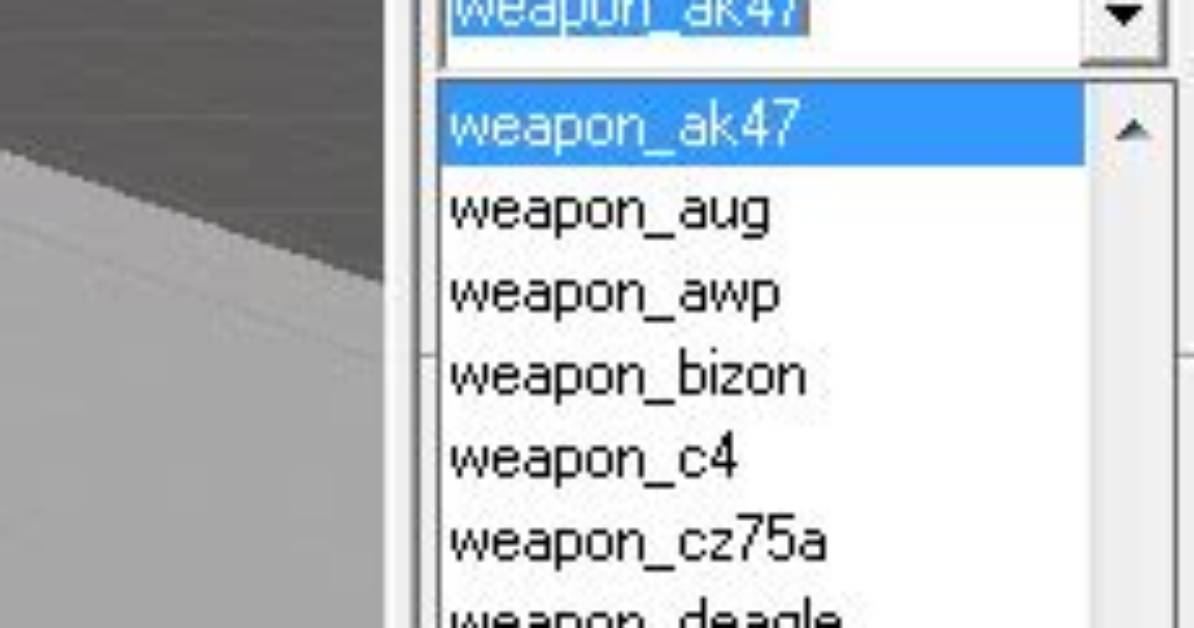 Csgo How to Spawn Weapons