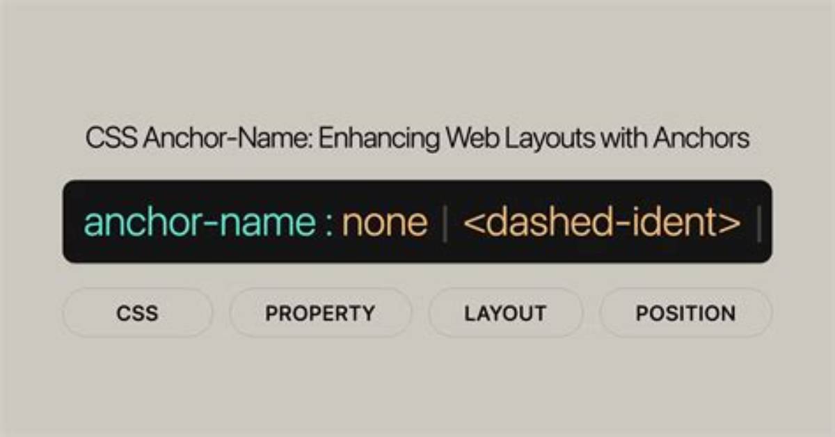 Css: Anchor Will Not Accept Height