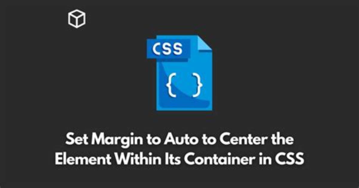 Css: Center Element Within a Element