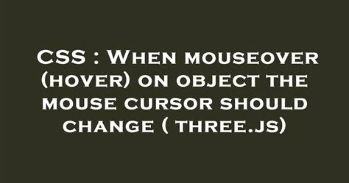 Css Hover Vs. Javascript Mouseover [Closed]