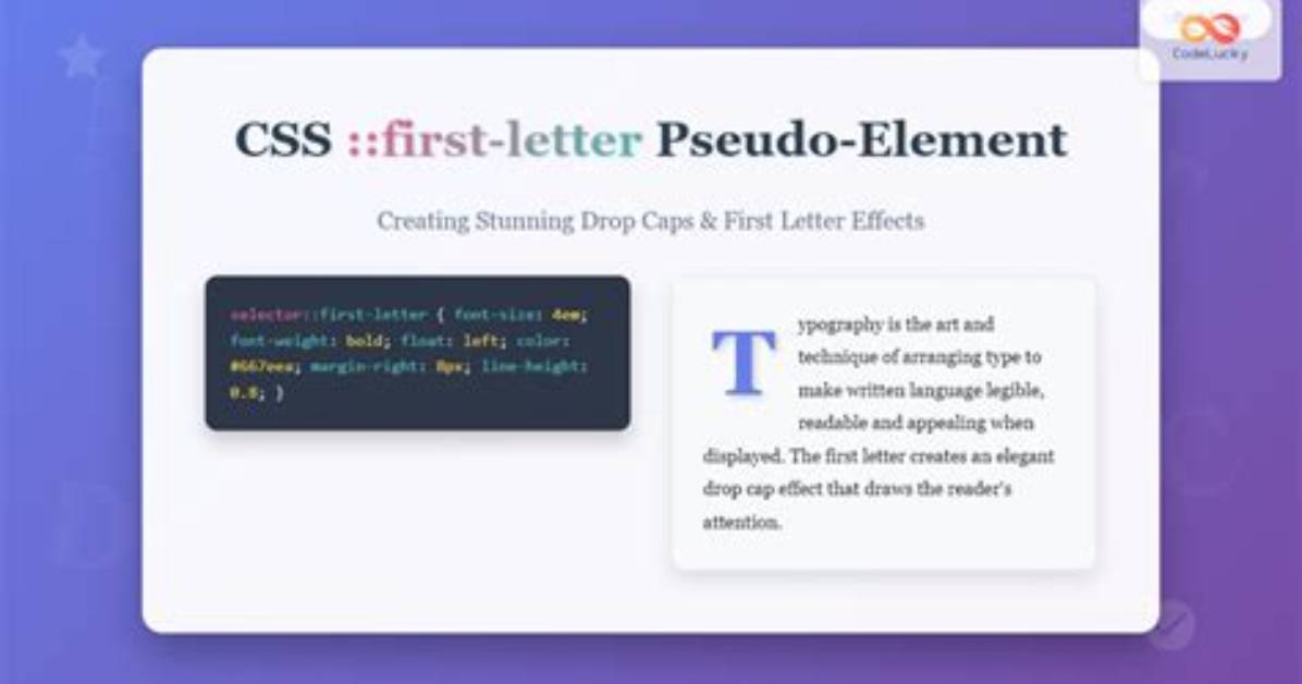 Css: How to Select First Element in Each Row?
