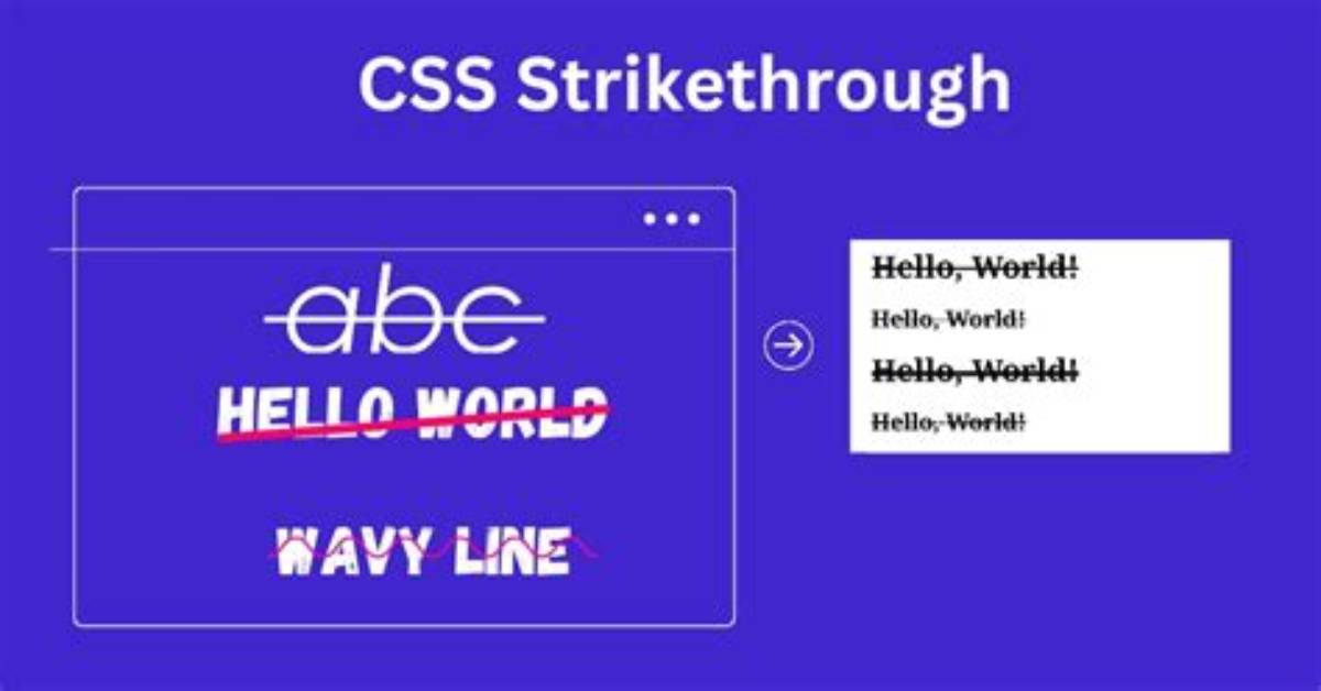 Css Strikethrough Different Color from Text?