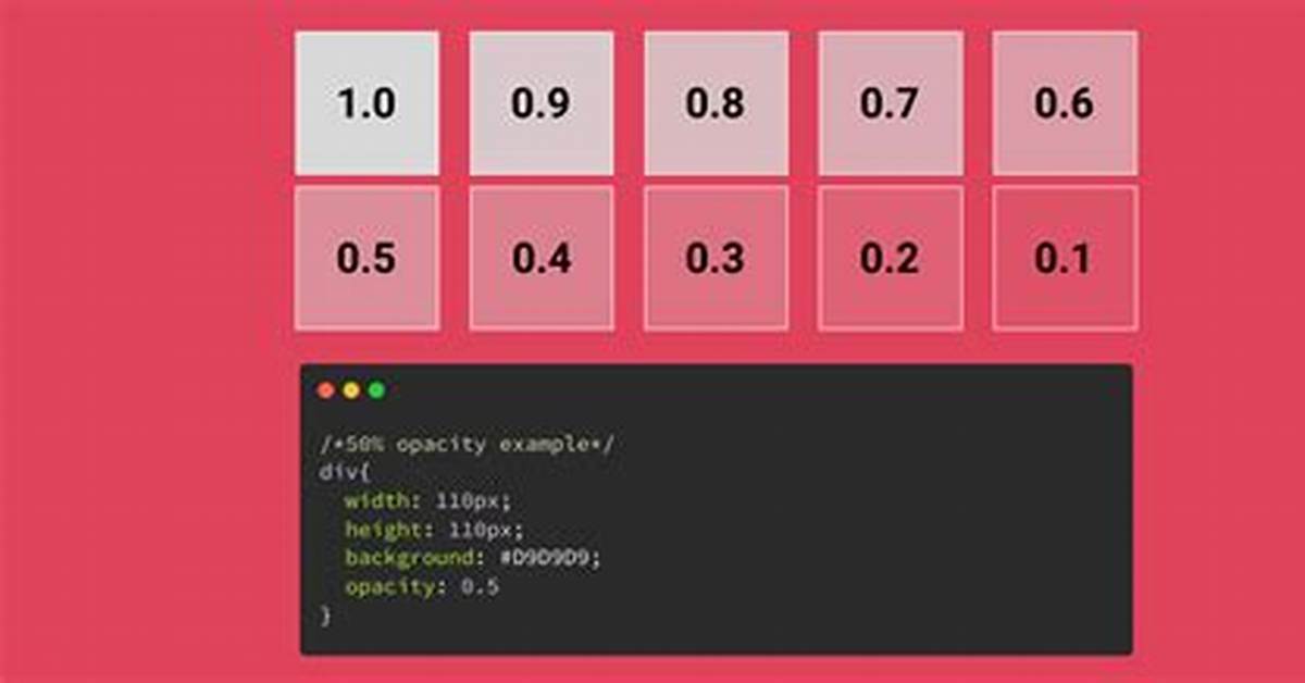 Css Transition Opacity Fade Background