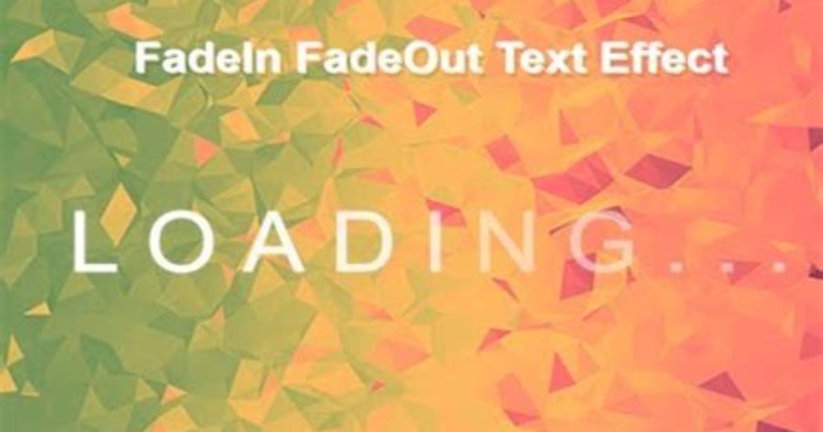 Css3 Transition - Fade out Effect