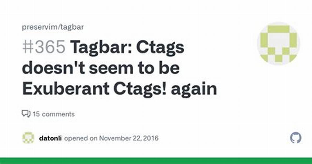 Ctags Doesn't Understand -E Option (No Exuberant Tags Option)