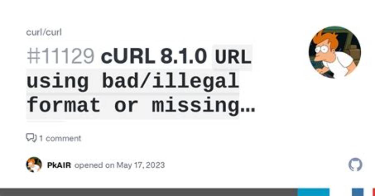 Curl Error "Url Using Bad/Illegal Format or Missing Url" When Trying to Pass Variable as a Part of Url
