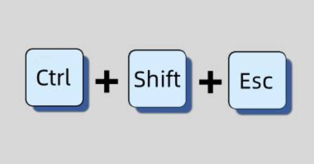 Custom Shortcut Ctrl + Shift + Esc Doesn't Fire the Event