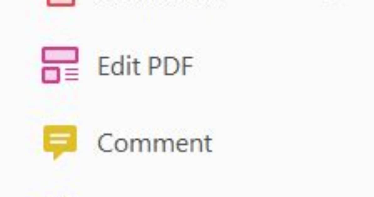 Customizing Adobe Acrobat Reader Dc (Free) Tool Sidebar
