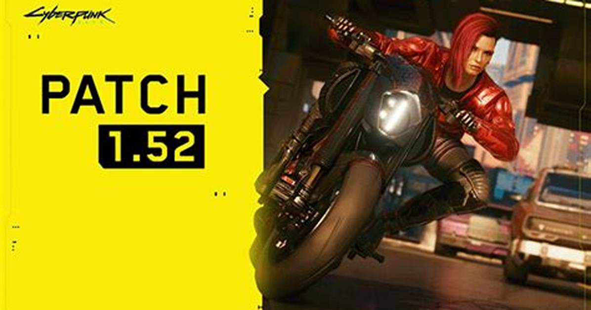 Cyberpunk 2077 Update 1.52 Patch Notes Today (March 22)