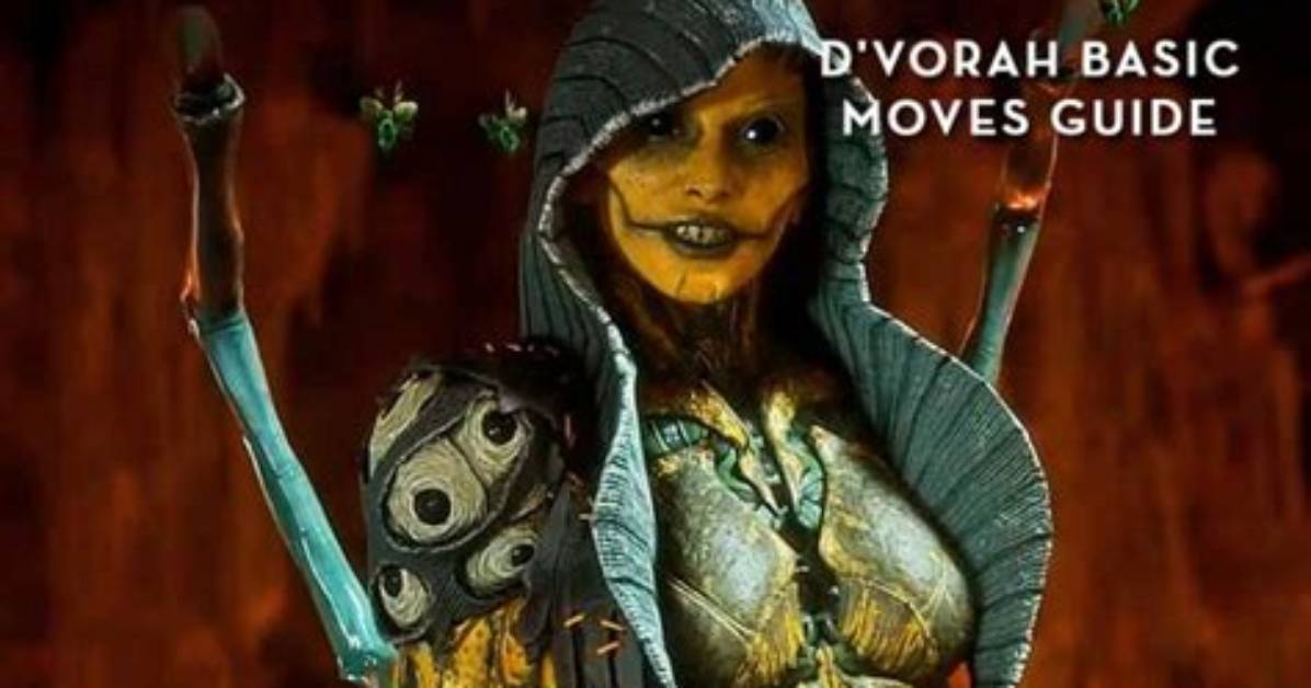 D'vorah All Basic Moves Guide & List - Mortal Kombat 11 Moves Tutorial