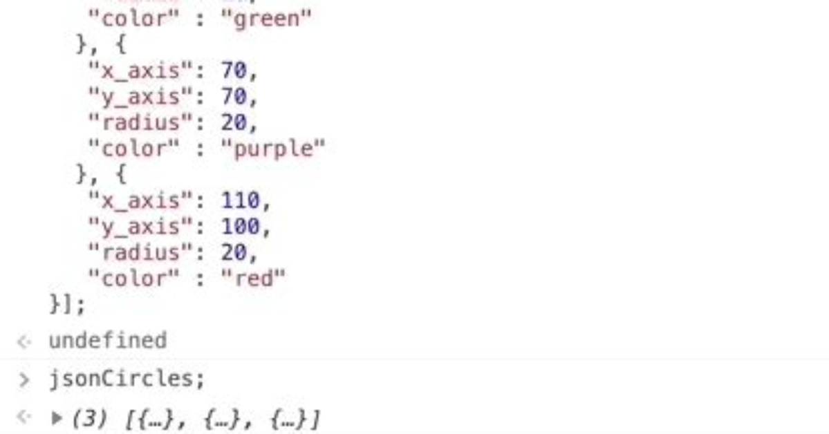 D3. Json Function to Return Only Some of Json File Data