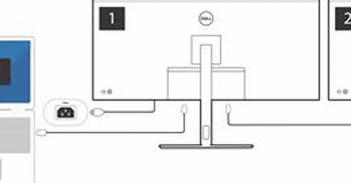 Daisy Chain Two Dell Monitors Using Usb-C to Displayport - Macbook Pro 2017