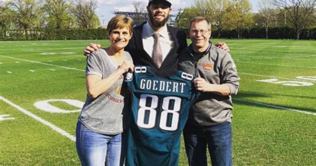 Dallas Goedert Parents Gary and Mary Carlson- Ethnicity
