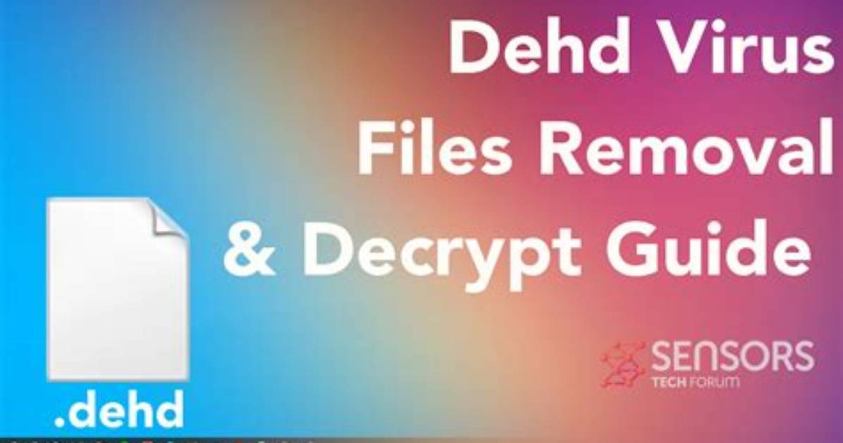 Dance File ☣ Virus — How to Remove & Decrypt [Cryptodancer@Onionmail. Org]. Dance?