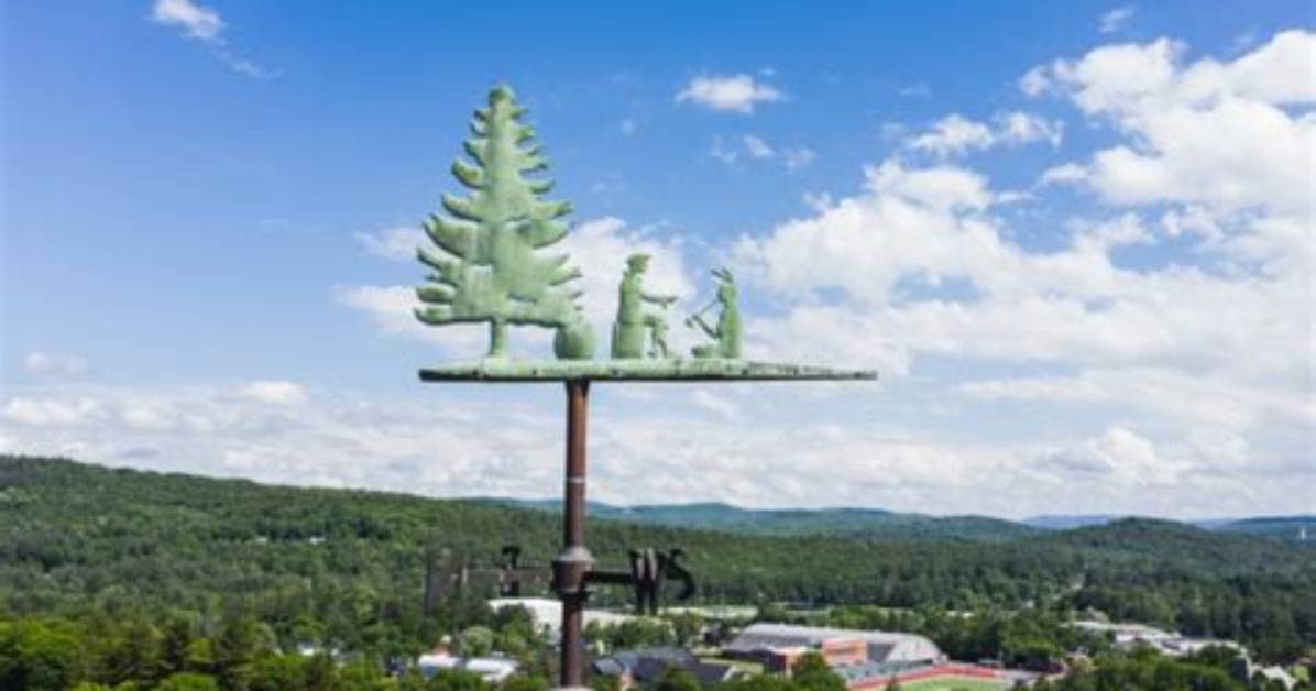 Dartmouth to Replace Weather Vane Atop Baker Library Tower