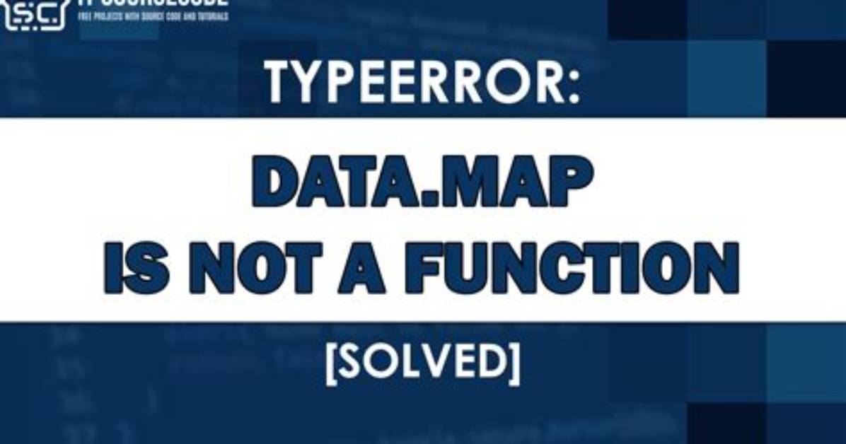 Data. Map Is Not a Function