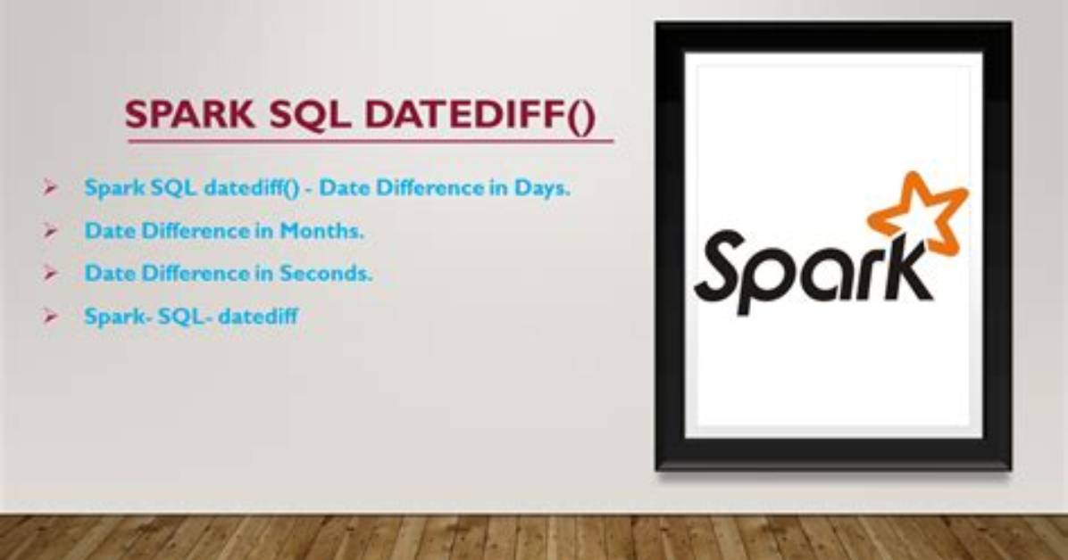 Datediff in Spark Sql