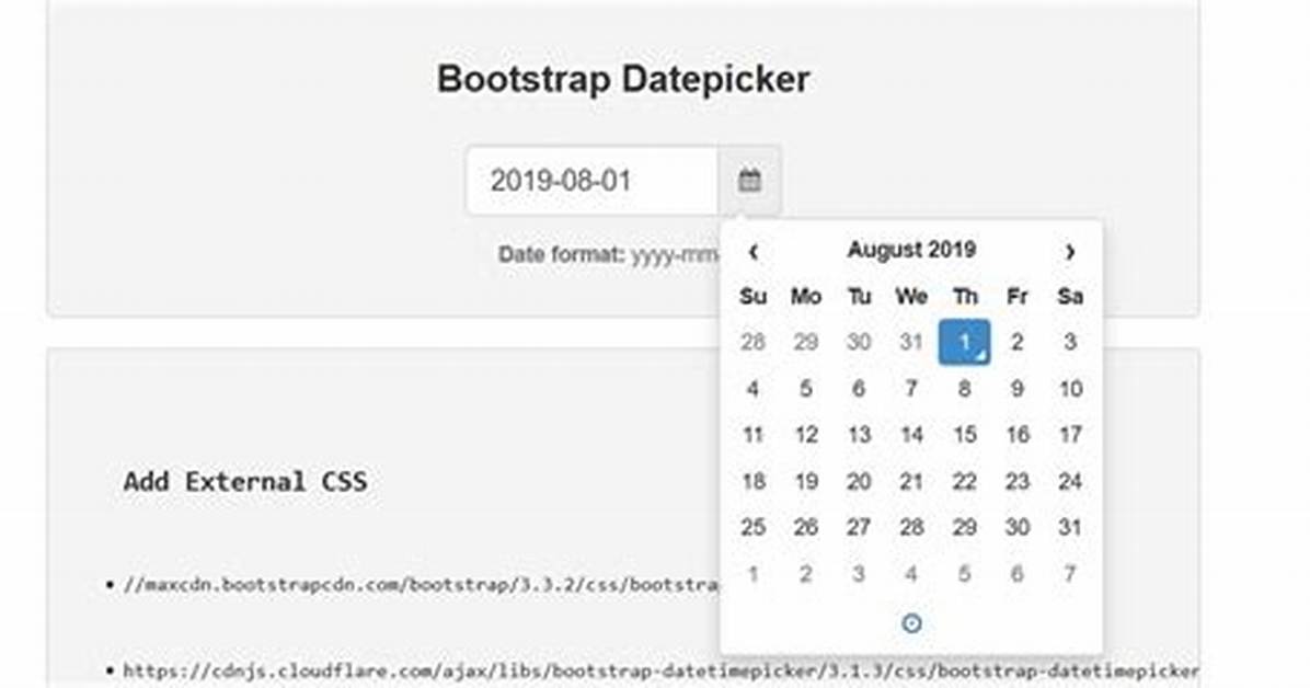 Datepicker Is Not a Function in Bootstrap 4.1