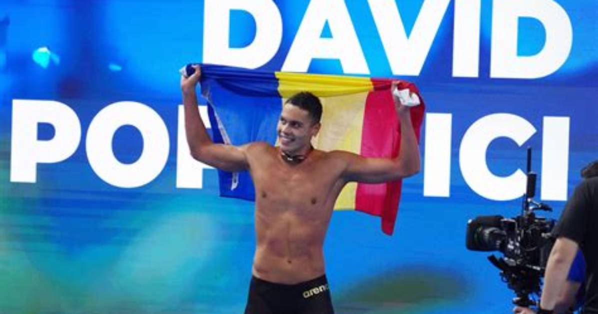 David Popovici Taille