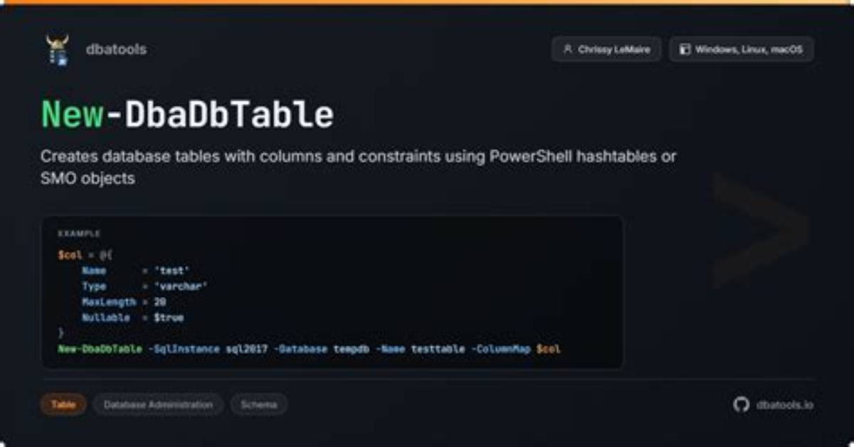 Dbatools (Or, Smo for Sql Server) - Table Ordering During Schema Export