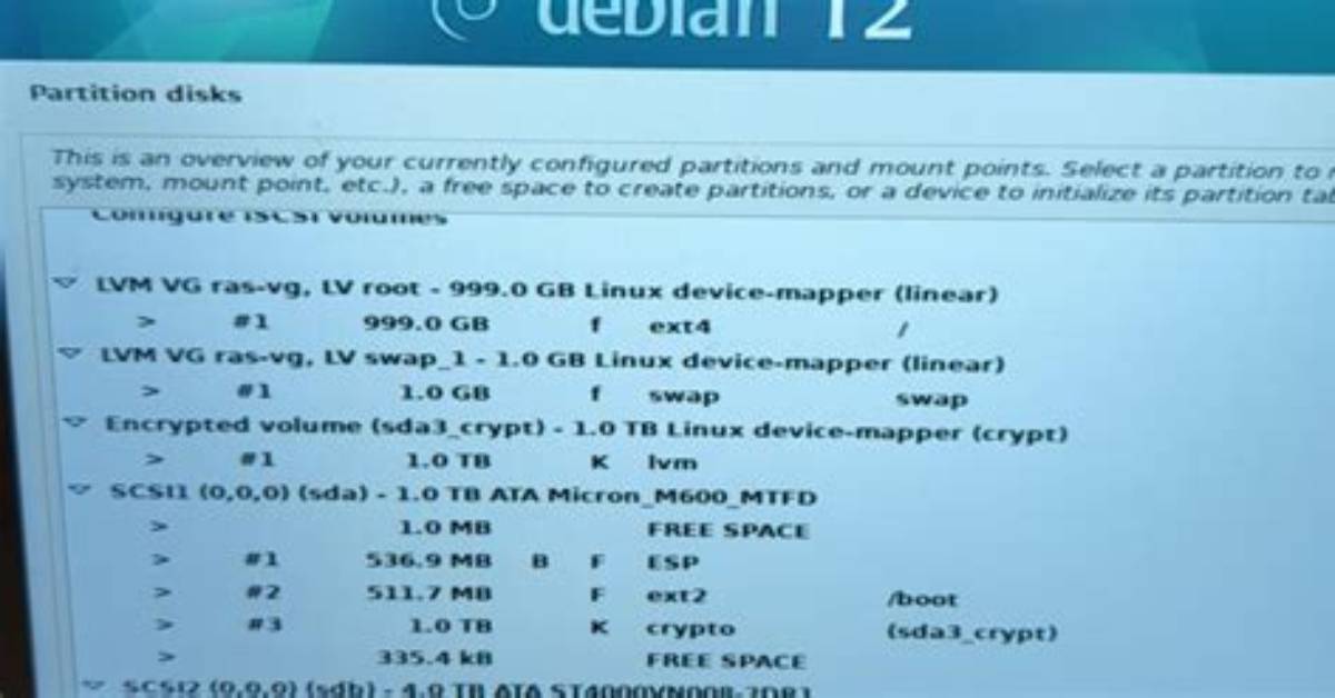 Debian 12, Error While Procesing Initramfs-Tools While Updating