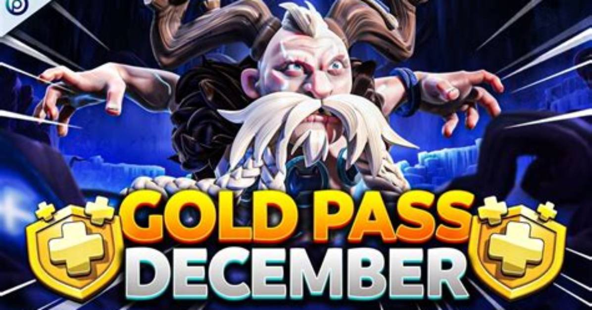 December Gold Pass in Clash of Clans: Information, Rewards, and More